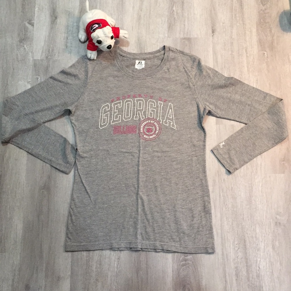 UGA Georgia Bulldog Long Sleeve Tee M